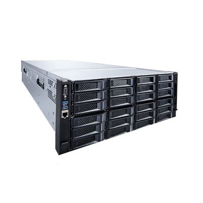 Inspur 5468M5 4U 24 Bay Intel C621a 8 GPU AI Rack Server για υπολογιστή Web Media Win