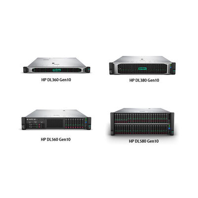 3.1GHz Custom HP HPE Gen10 Proliant DL360 DL380 DL560 DL580 PC Win Υπολογιστές Αποθήκευσης Διακομιστές Rack