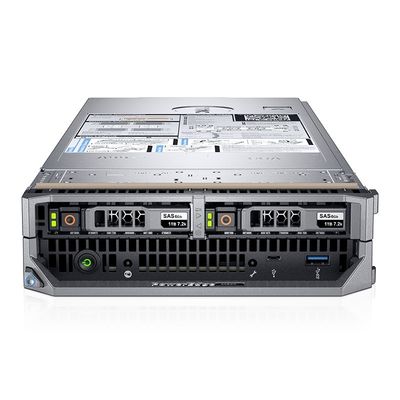 Κέντρο υπολογιστών δεδομένων Stock Poweredge M640 High Density Blade Server για υπολογιστές