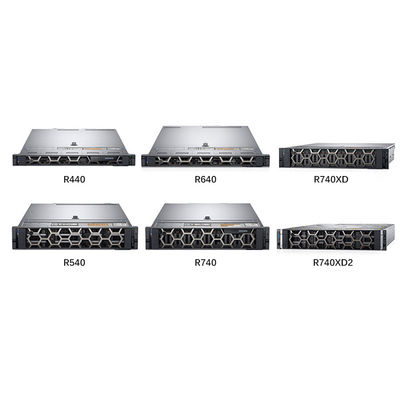Intel Xeon CPU Rack Servers Προσαρμοσμένα για και ισχυρή υπολογιστική R740xd R740 R640
